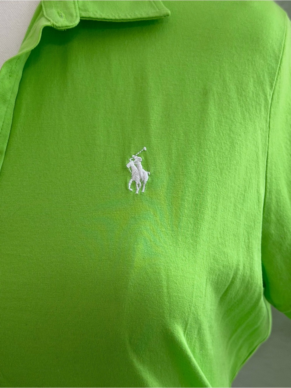 Polo Ralph Lauren Golf Pony Classic Golf Fit Bright Green Size S - NEW $128 - Picture 2 of 9